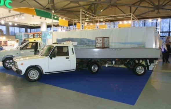 Модификация LADA - теперь и грузовик :)