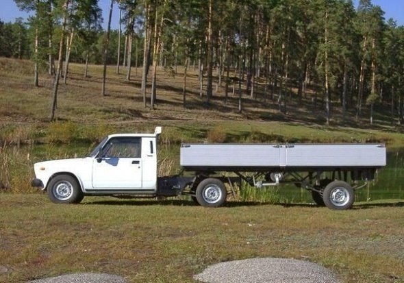 Модификация LADA - теперь и грузовик :)