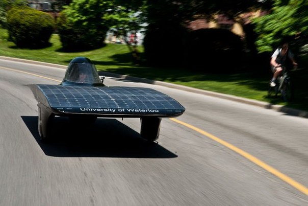 Гоночные автомобили на солнечных батареях