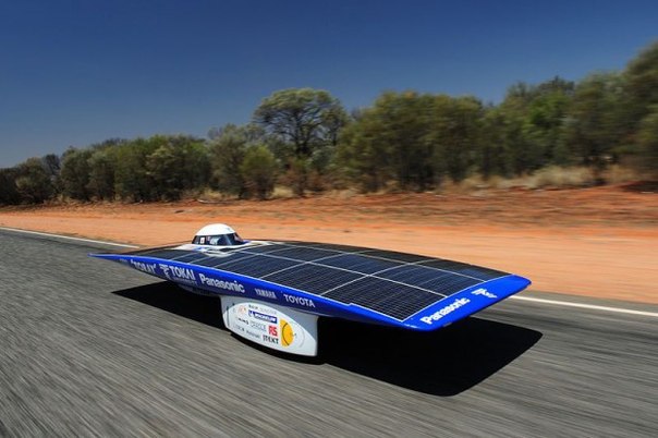 Гоночные автомобили на солнечных батареях