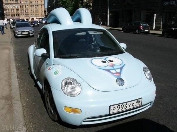 Самый веселый автомобиль в России ;)