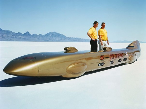Goldenrod Land Speed Race Car, 1965