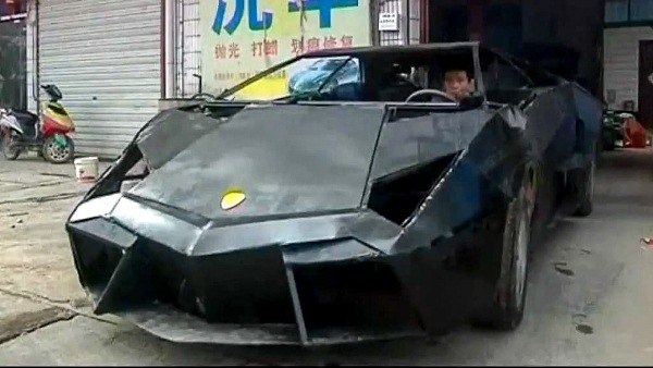 Китаец построил Lamborghini из металлолома