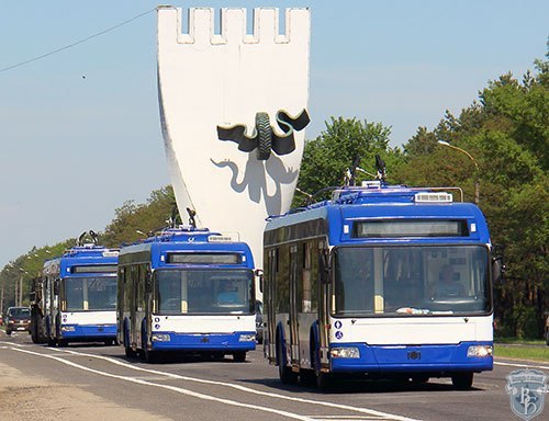 В Бресте появились новые троллейбусы, способные ехать без электричества