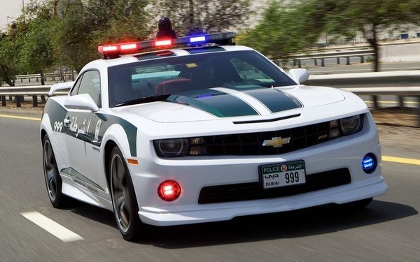 Полицейские суперкары Дубая 