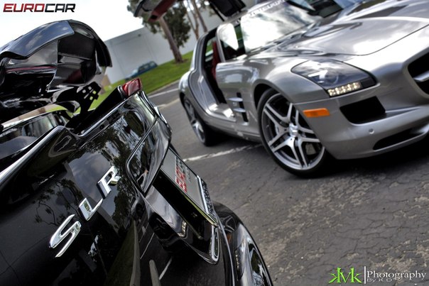 Mercedes-Benz SLS AMG и SLR McLaren
