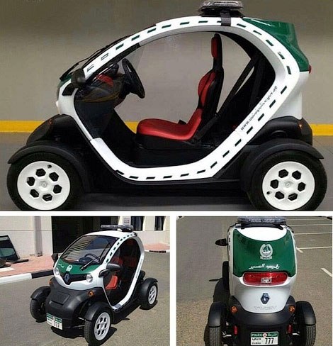 К суперкарам полиции Дубая добавили электромобиль