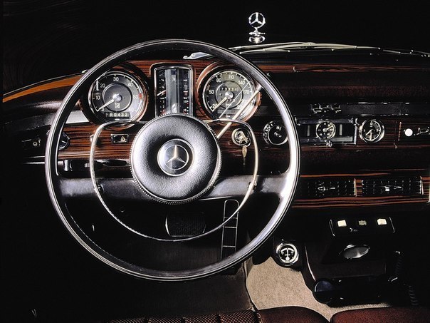 Эволюция Mercedes S-Class (Интерьер) 1956-2010