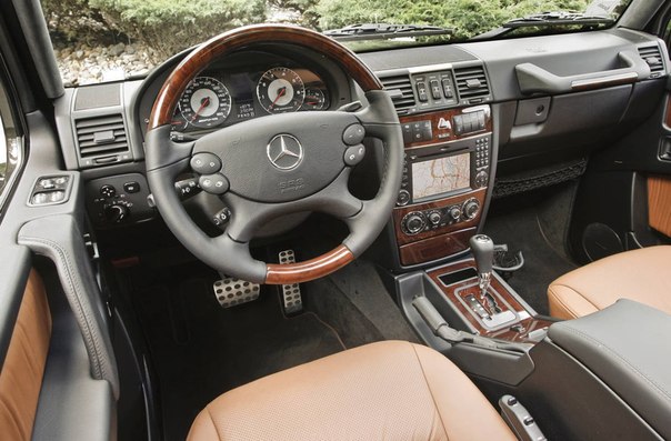 Эволюция интерьеров Mercedes G-Class (1979 - 2013)