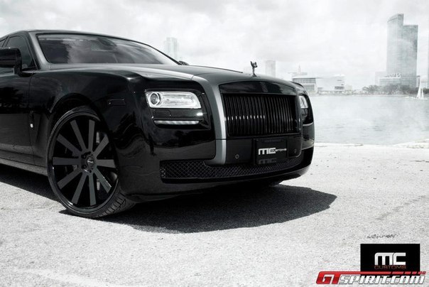 Black Rolls-Royce Ghost by MC Customs