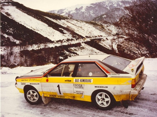 Audi quattro Group B Rally Car (Typ 85), 1983–85