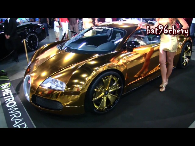 Золотой Bugatti рэпера Flo Rida