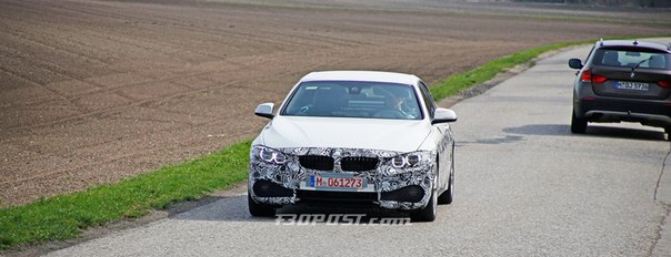 Шпионские фото кабриолета четвертой серии BMW