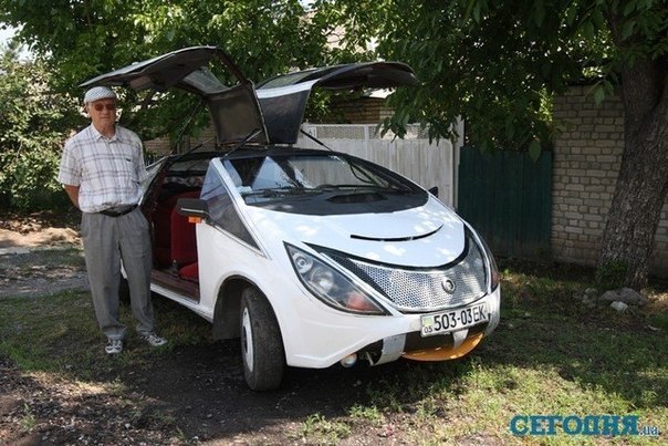 Умелец из Донецка превратил Жигули в суперавтомобиль 