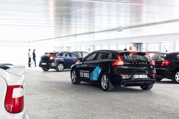 Volvo разрабатывает систему самопарковки