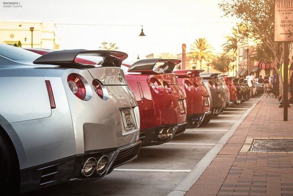 Nissan GT-R's.
