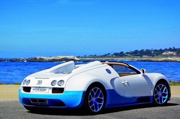 Самый быстрый в мире кабриолет Bugatti Veyron Vitesse