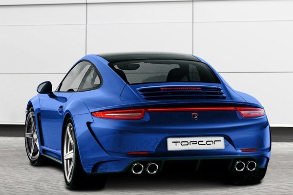 TopCar создает пакет для Porsche 911 Carrera 4/4S
