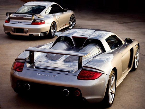 Porsche 911 GT2 и Carrera GT