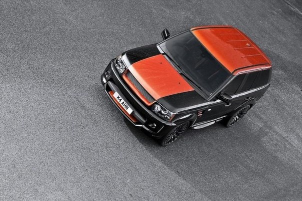 Преображающий тюнинг брутального Range Rover Sport