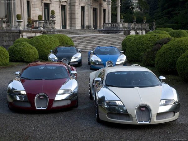 4x Bugatti