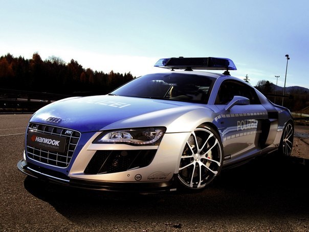 ABT Audi R8 Police