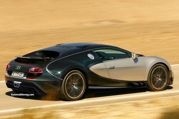 Bugatti работает над 1,600-сильным Veyron Super