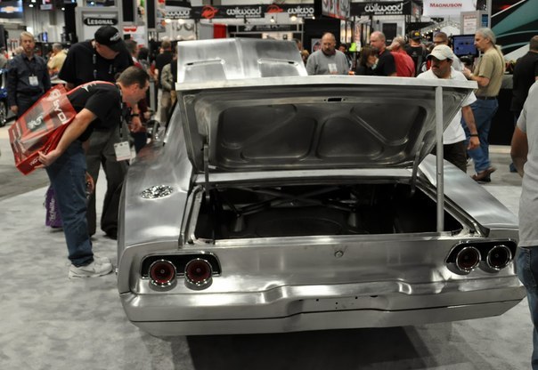 1968 Dodge Charger with 2000 horse power engine on SEMA 2013