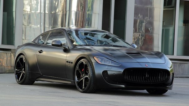 2011 Maserati GranTurismo S Superior Black Edition