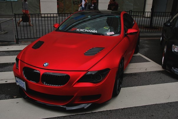BMW M6 E63 (Matte Red.)