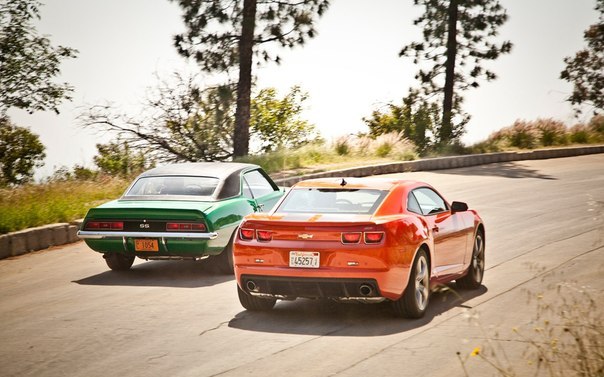 Shelby, Challenger and Camaro – OLD vs NEW