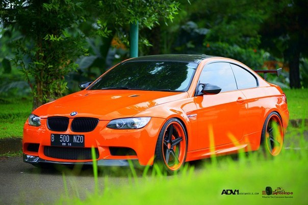 BMW M3 E92 on ADV.1 Wheels