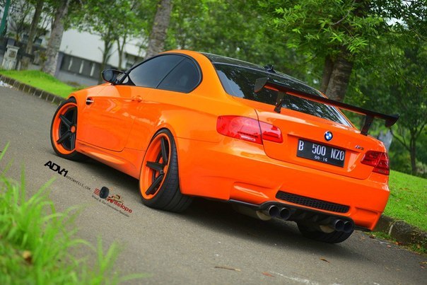 BMW M3 E92 on ADV.1 Wheels
