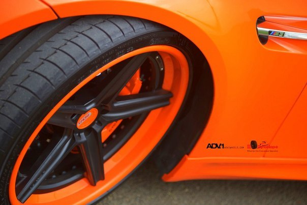 BMW M3 E92 on ADV.1 Wheels