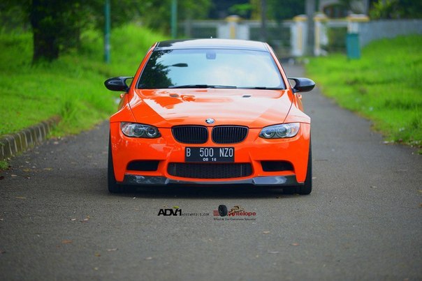 BMW M3 E92 on ADV.1 Wheels