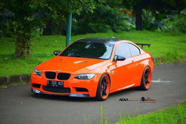 BMW M3 E92 on ADV.1 Wheels