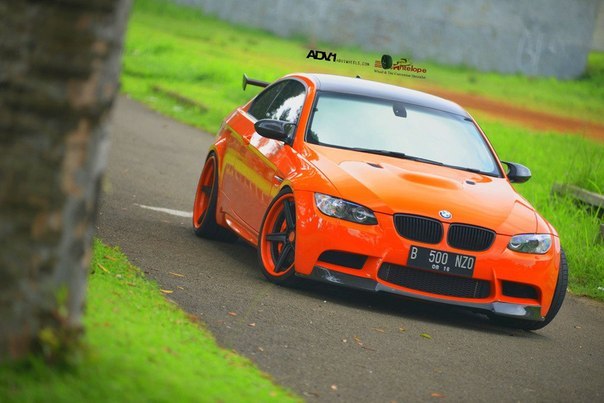 BMW M3 E92 on ADV.1 Wheels
