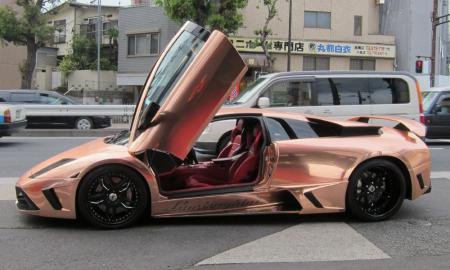 Золотая Lamborghini Murcielago от Office-K 