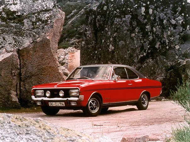 Opel Commodore GS/E Coupe (A), 1970–1971